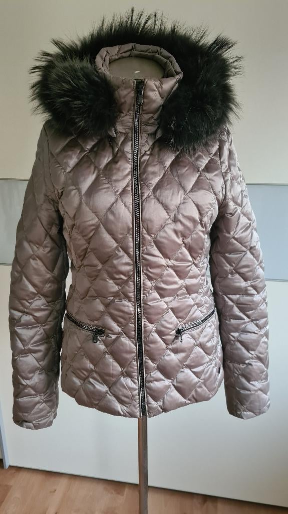 Poivre blanc winterjas skijas S, Taille 36 (S), Blouson, Comme neuf, Enlèvement