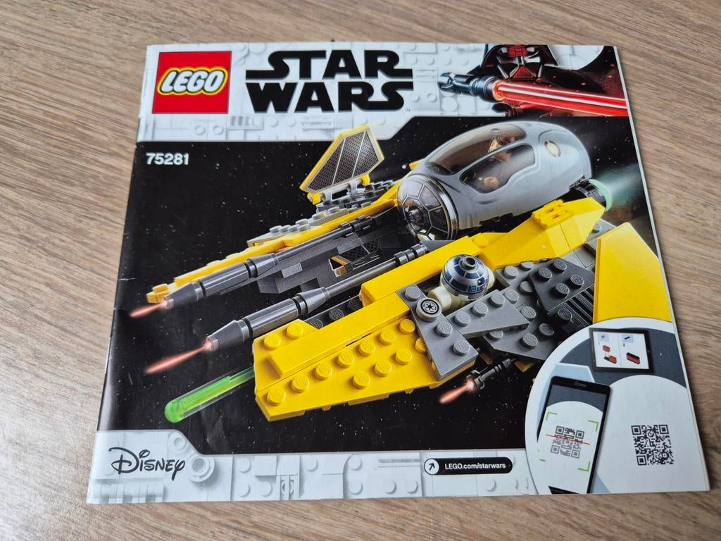 Lego Star Wars Anakin's Jedi Interceptor 75281, Ophalen, Zo goed als nieuw, Lego