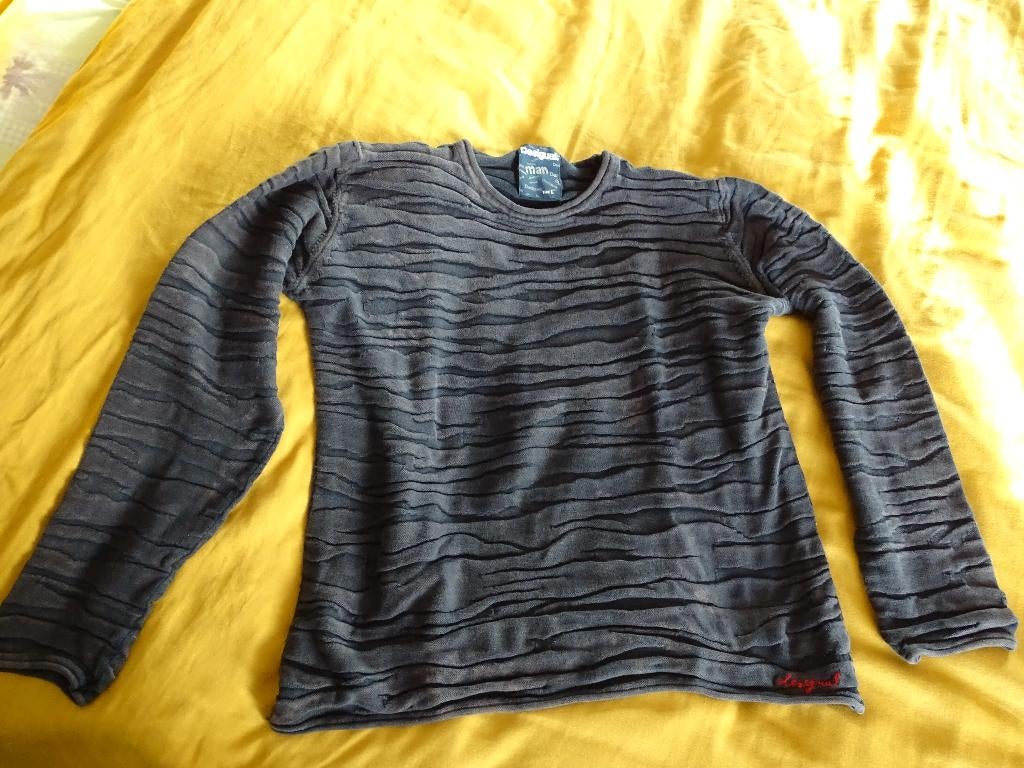 mannen trui Desigual, Ophalen, Maat 52/54 (L), Desigual, Grijs
