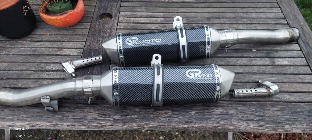 2 pots d'échappements GR MOTO Carbon ZZR 600 pour 90 à 08, Motoren, Onderdelen | Kawasaki, Nieuw, Ophalen of Verzenden