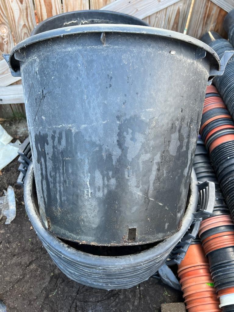 Heel grote plantenkuip boomcontainer 55 x 42 cm, Tuin en Terras, Kunststof, 40 cm of meer, Rond, Ophalen of Verzenden