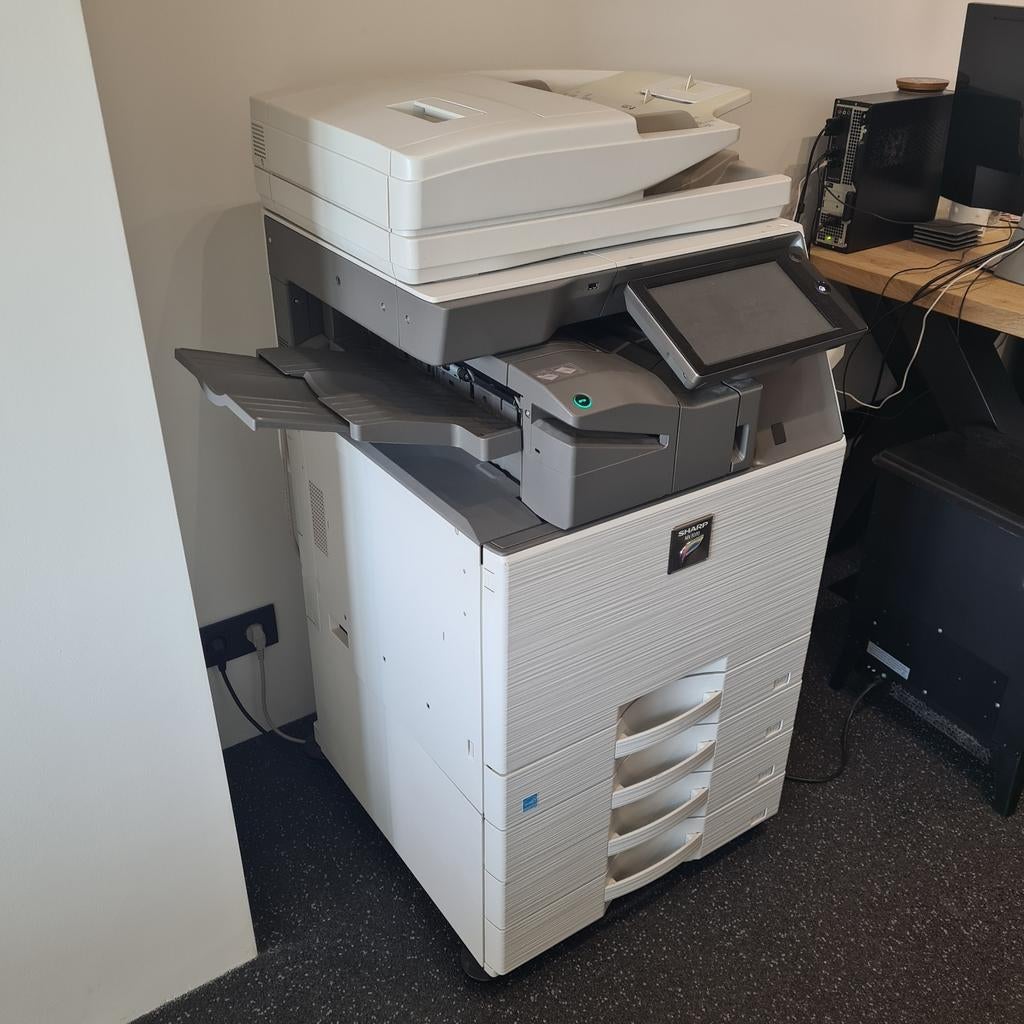 Sharp MX 3070 inclusief 8 Toners, Computers en Software, Scanners, Ophalen of Verzenden, Zo goed als nieuw