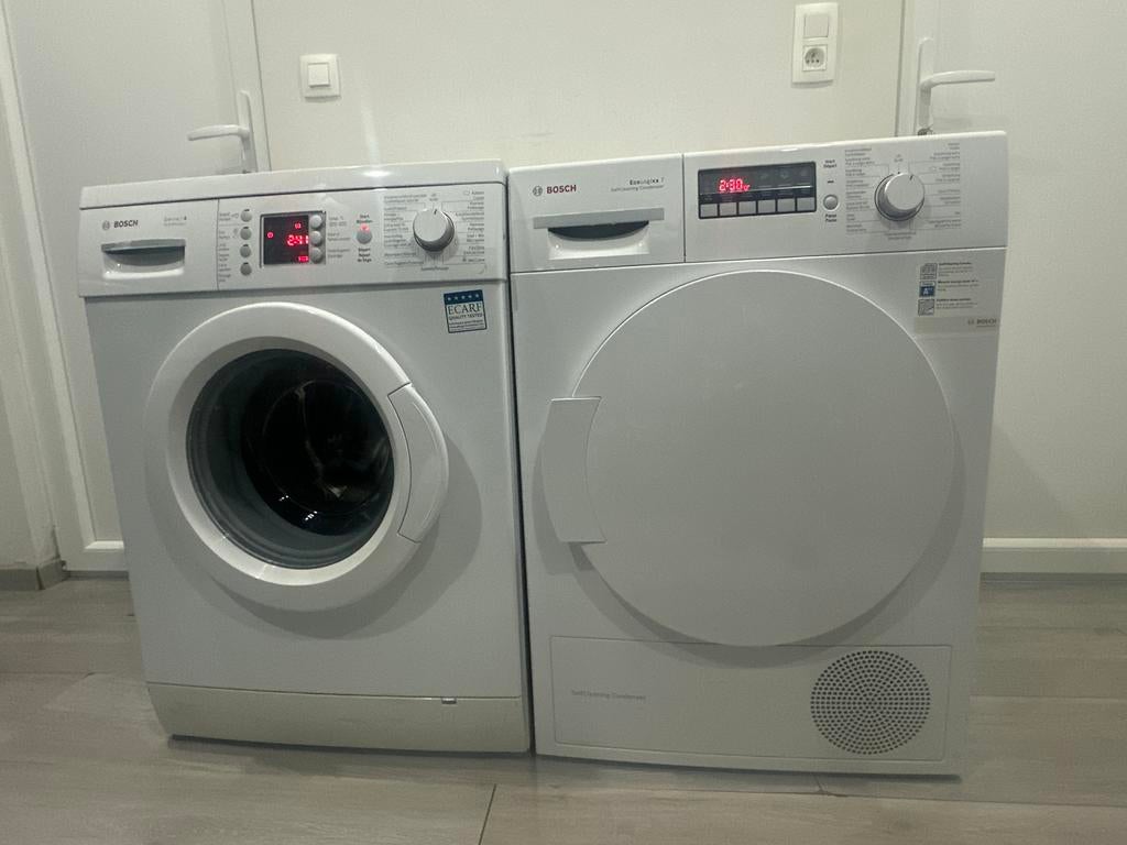 Sèche-linge et lave-linge Bosch, Electroménager, Lave-linge, 6 à 8 kg, Enlèvement ou Envoi, Utilisé