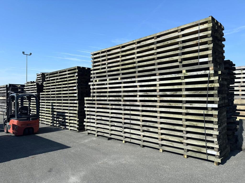 Eiken gordingen winddroog, Doe-het-zelf en Bouw, Hout en Planken, Ophalen, Eiken, Nieuw, Balk