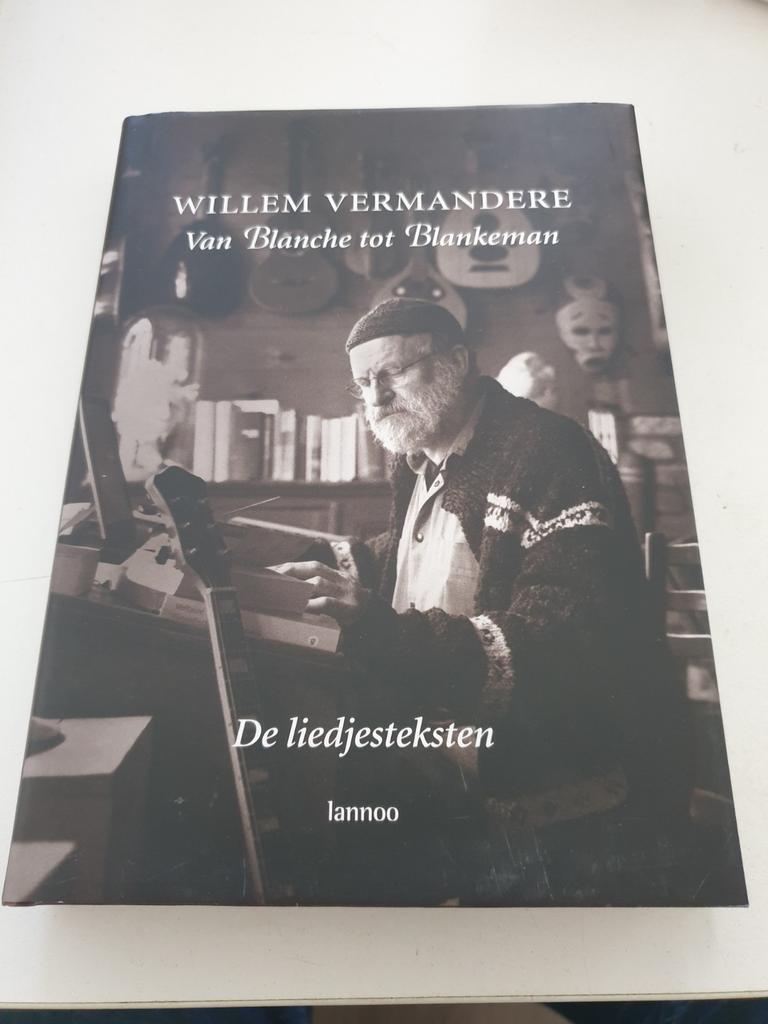 Willem Vermandere - Van Blanche tot Blankeman LIEDJESTEKSTEN, Ophalen of Verzenden, Zo goed als nieuw, W. Vermandere