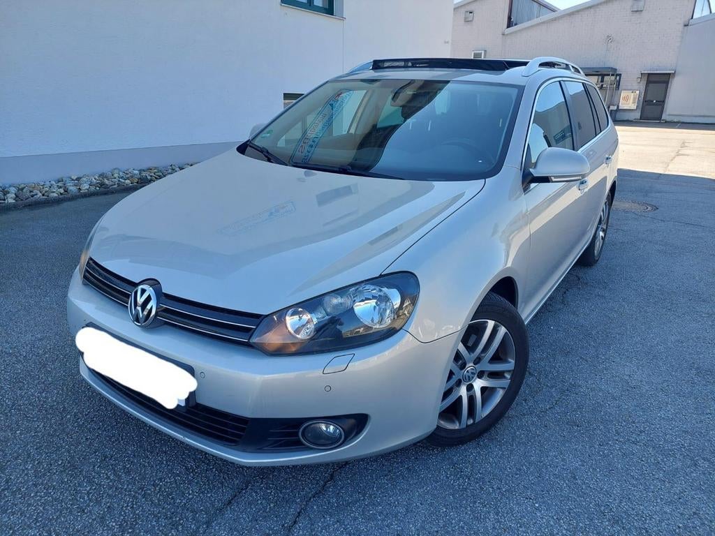 Volkswagen Golf 6 Variant 1.6 TDI comfortline, Automatique, Noir, Diesel, Break