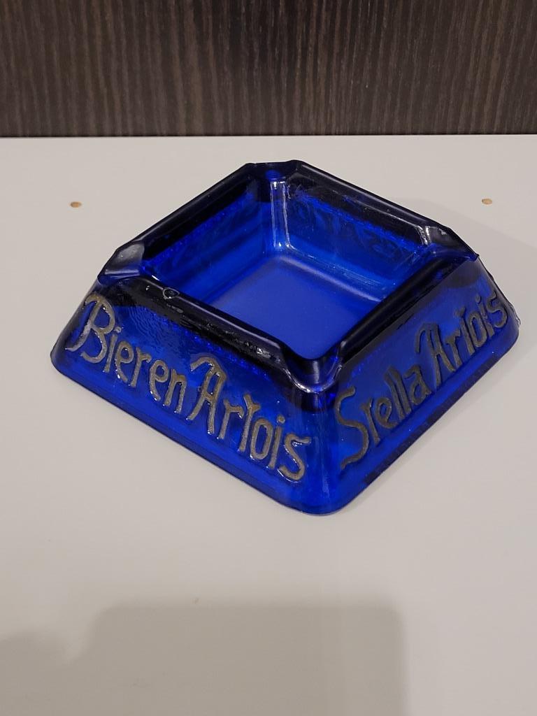 ancien cendrier en verre publicitaire bière stella artois, Enlèvement ou Envoi, Utilisé, Autres types