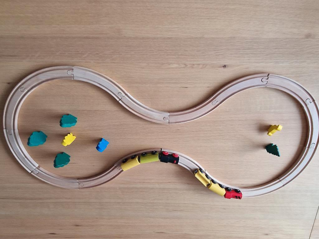 houten trein, Ophalen, Zo goed als nieuw