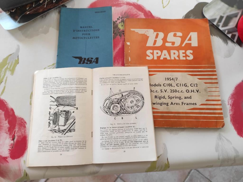 RTM pour Moto BSA en Français., Motos, Enlèvement ou Envoi