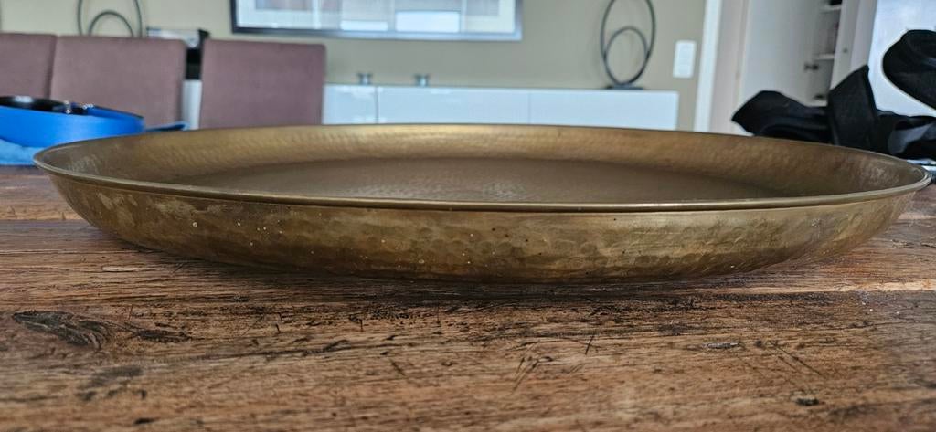 Gouden schaal, Huis en Inrichting, Ophalen of Verzenden, Schaal