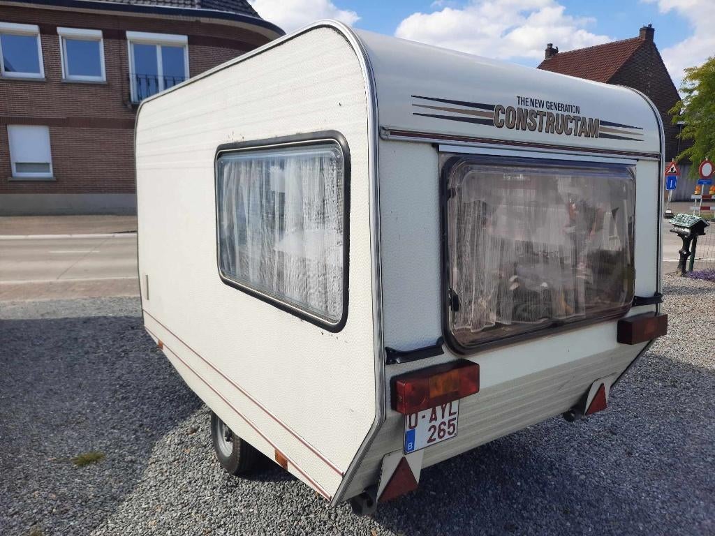 caravan constructam new generation, Overige merken, Tot en met 2, Treinzit, Lengtebed