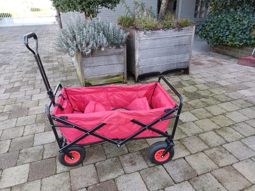 Macsports Opvouwbare Bolderwagen, Ophalen, Zo goed als nieuw, Loopvoertuig