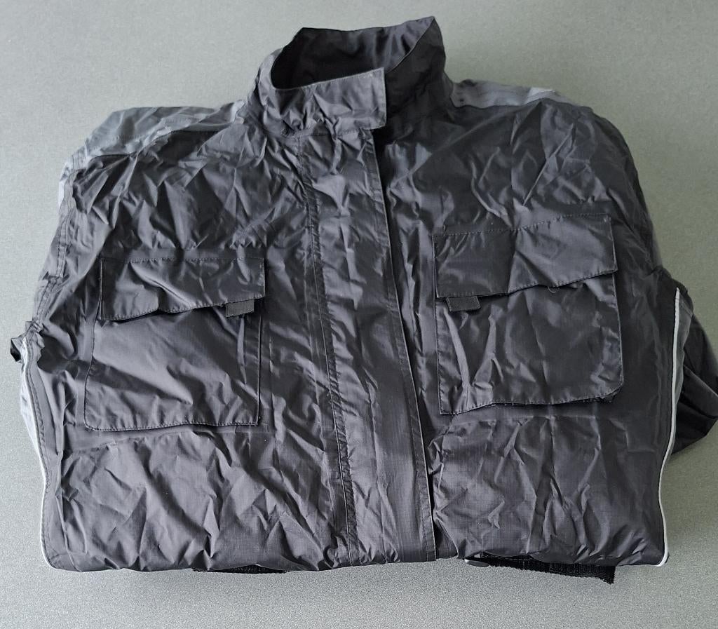 Volledig waterdicht regenpak voor over motorfietspak XL, Caravans en Kamperen, Regenkleding, Ophalen, Zo goed als nieuw, Regenpak