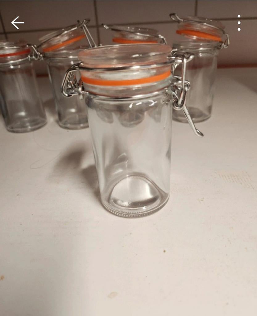 Kleine weck potjes 12 stuks., Huis en Inrichting, Ophalen of Verzenden