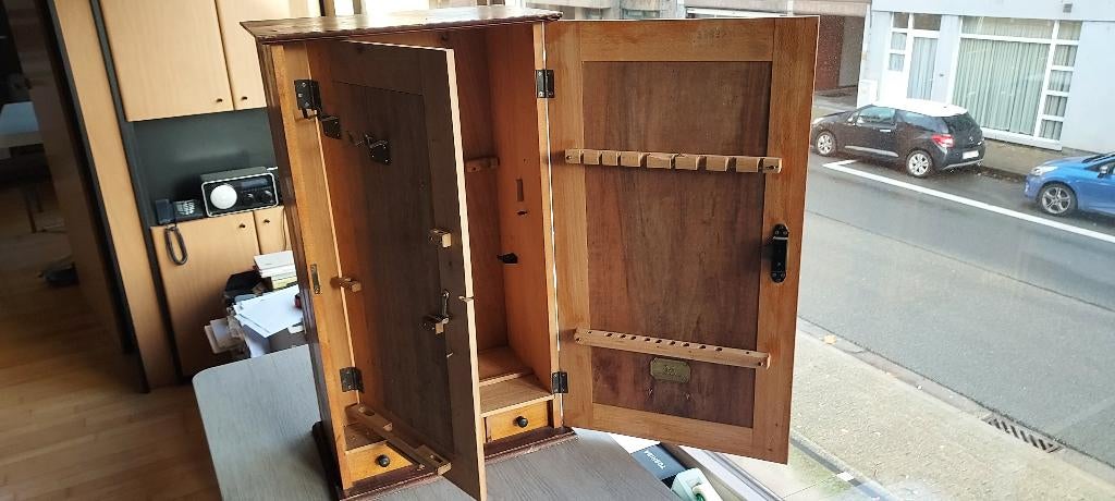 uiterst zeldzaam Peugeot kastje met tussendeur, Antiquités & Art, Antiquités | Outils & Instruments, Enlèvement