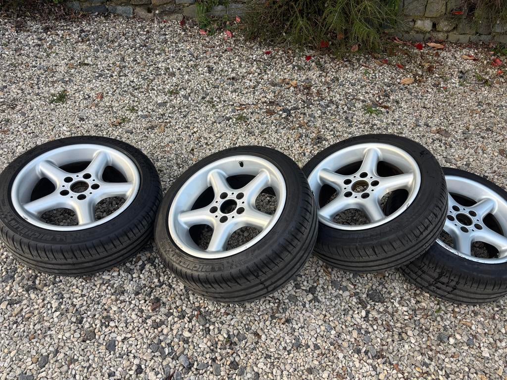 Jantes BMW Z3 17 ‘’ + pneus michelin, Enlèvement, 17 pouces, Pneu(s)