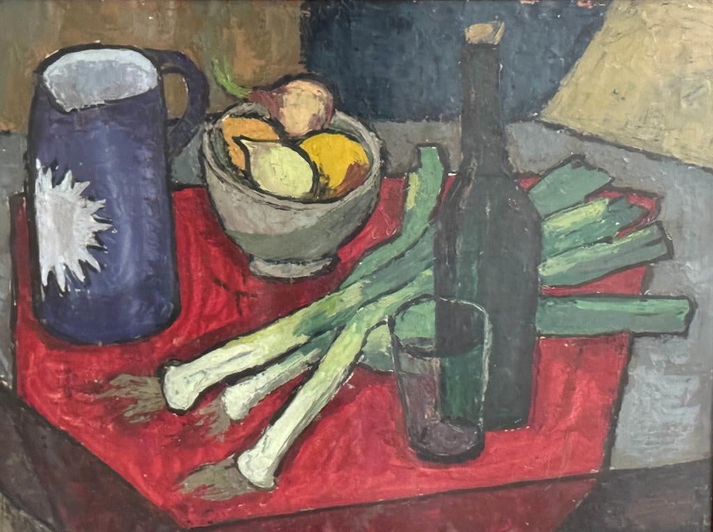 Peinture Nature Morte Encadrée et Non Signée, Antiquités & Art, Enlèvement