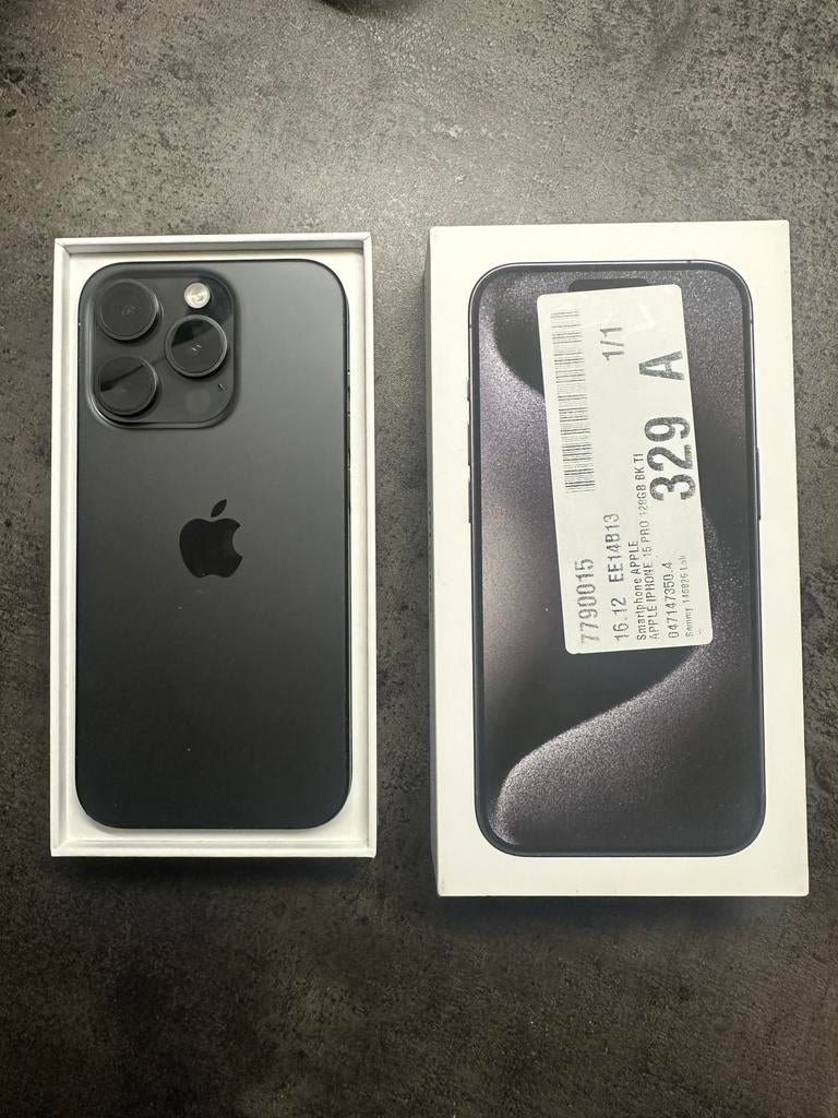 Iphone 15 pro comme neuf, 128 GB, Enlèvement ou Envoi, 88 %, Comme neuf