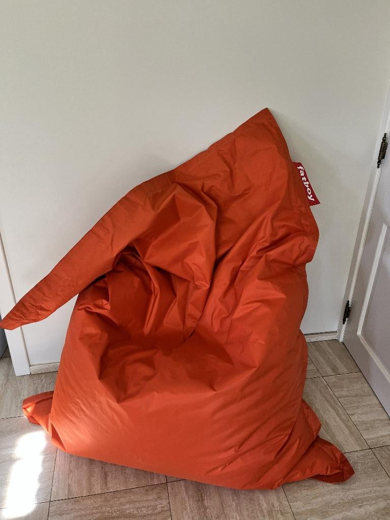 Fatboy original, Ophalen, Zo goed als nieuw, Oranje, Zitzak