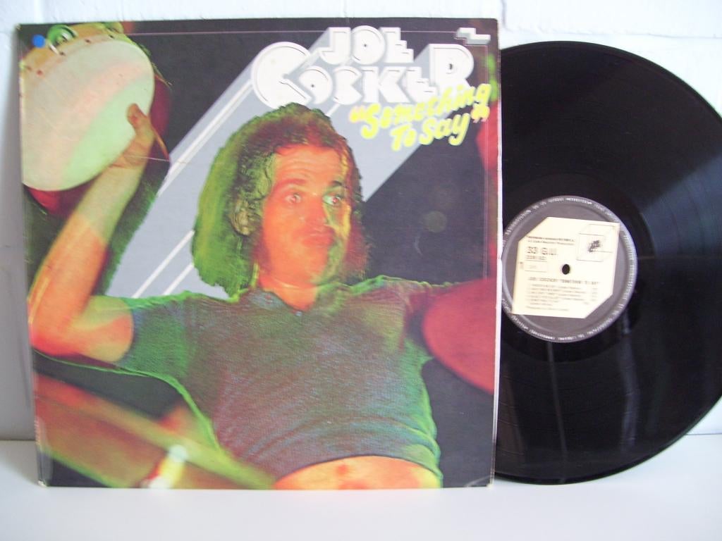 JOE COCKER  something to say, Enlèvement ou Envoi, Comme neuf, 12 pouces, Rock and Roll