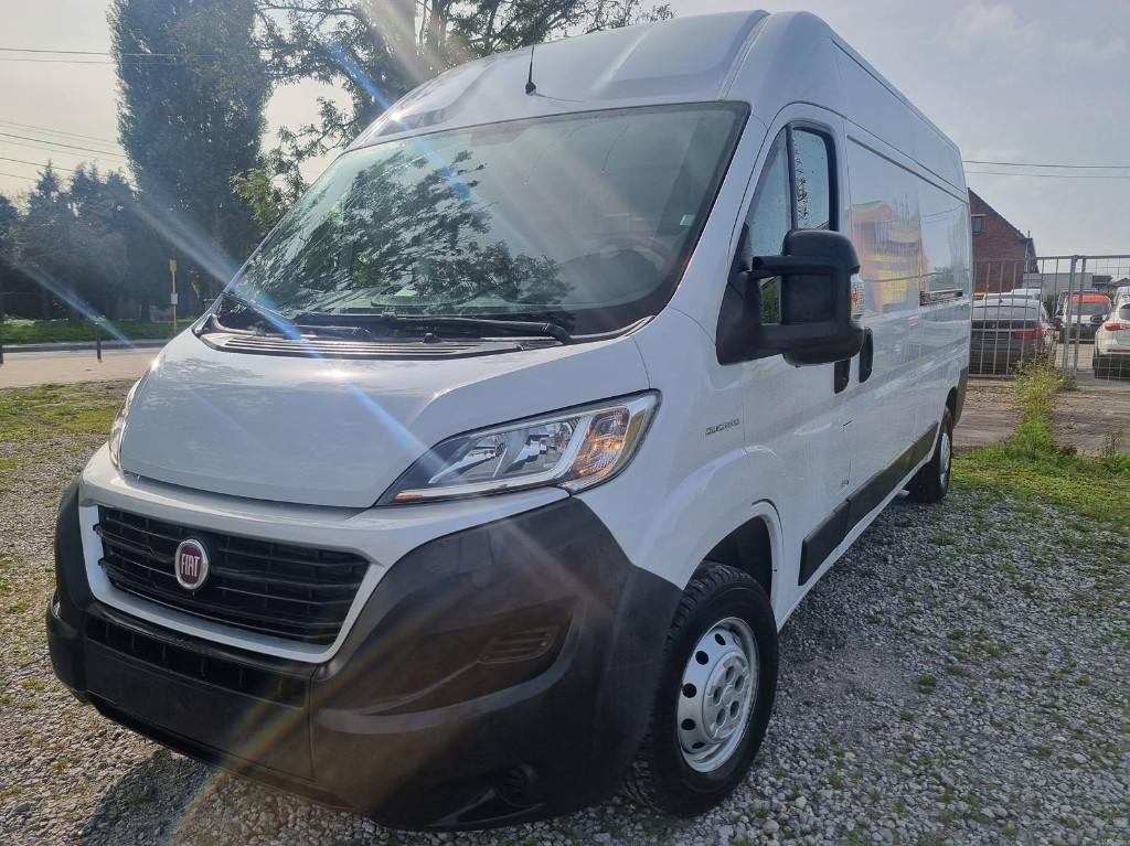 Fiat Ducato L3 11/2018 Euro6 2.0jtd 115cv 6v 145226km Airco, Autos, Fiat, 6 portes, Euro 6, Entreprise, 2 places