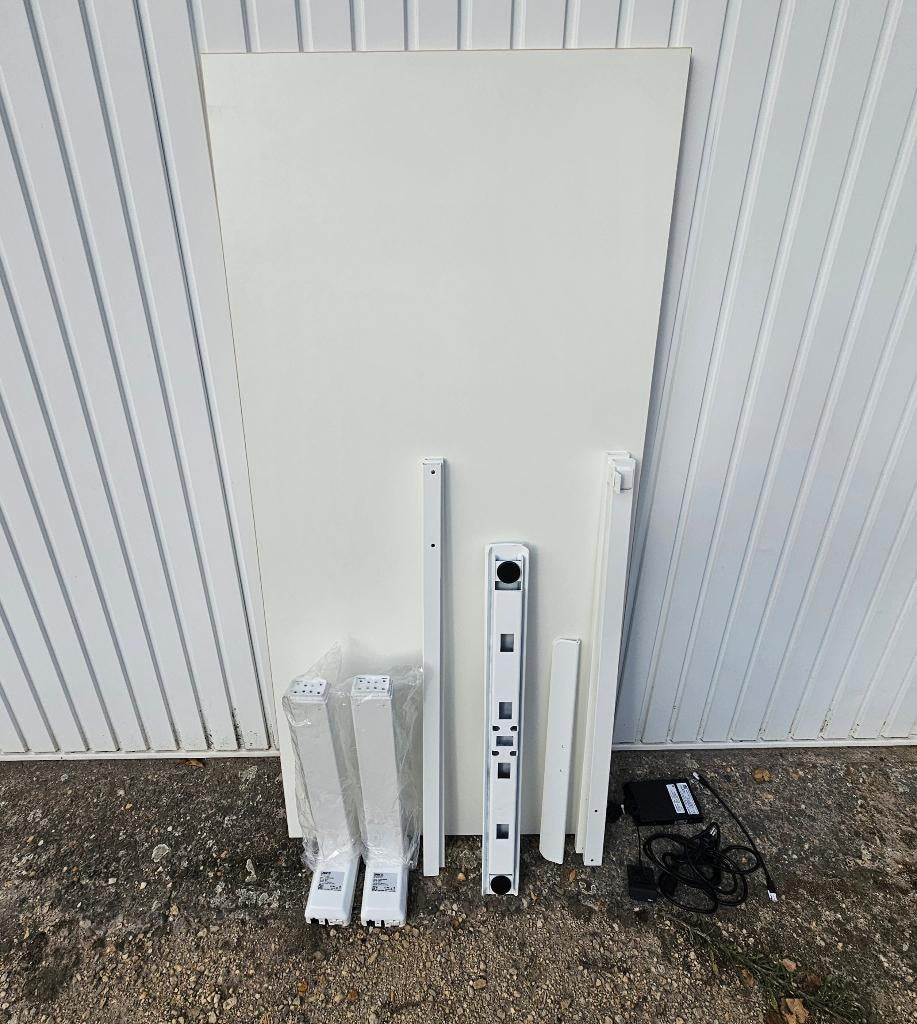 Bureau électrique Linak 160X80CM, Maison & Meubles, Bureaux, Autres marques, Bureau assis-debout, Comme neuf, Enlèvement