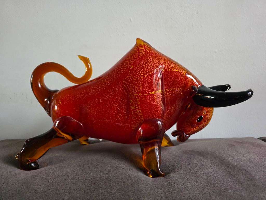 Vintage Murano-beeld, Antiek en Kunst, Antiek | Glaswerk en Kristal, Ophalen