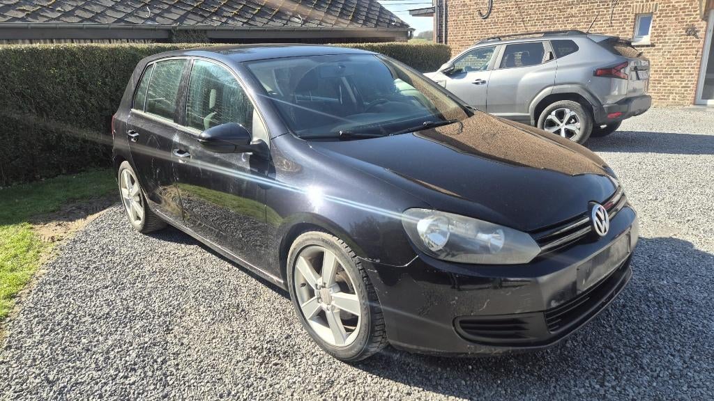 Volkswagen Golf 6 1.6 TDI 2010, Autos, Achat, Entreprise, Noir, Golf