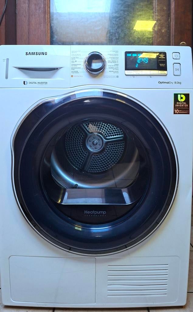Samsung warmtepomp droogkast
8kg, Elektronische apparatuur, Droogkasten, Ophalen