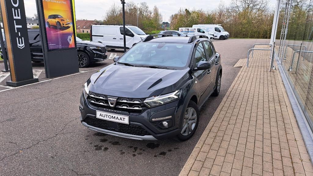 Dacia Stepway TCe 90 AUTOMAAT, airco, dodehoekw, afn trekh., Auto's, Dacia, Stof, Euro 6, 67 kW, 5 zetels