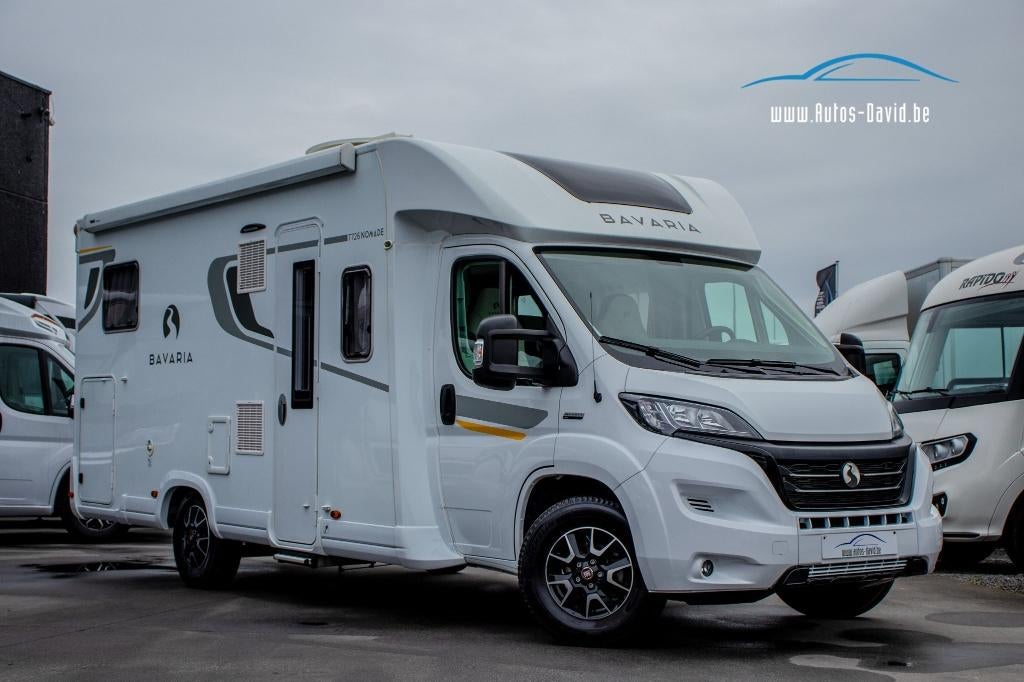 Bavaria T726 Nomade Half-Integraal 5 Slaappl. / 1 EIGENAAR, Caravans en Kamperen, Mobilhomes, Koelkast, Fiat, Vloeistofverwarming