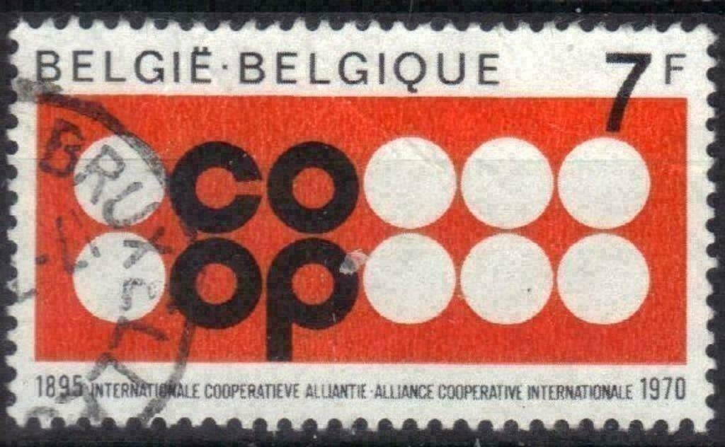 Belgie 1970 - Yvert/OBP 1536 - Cooperatieve Alliantie (ST), Postzegels en Munten, Verzenden, Gestempeld, Gestempeld