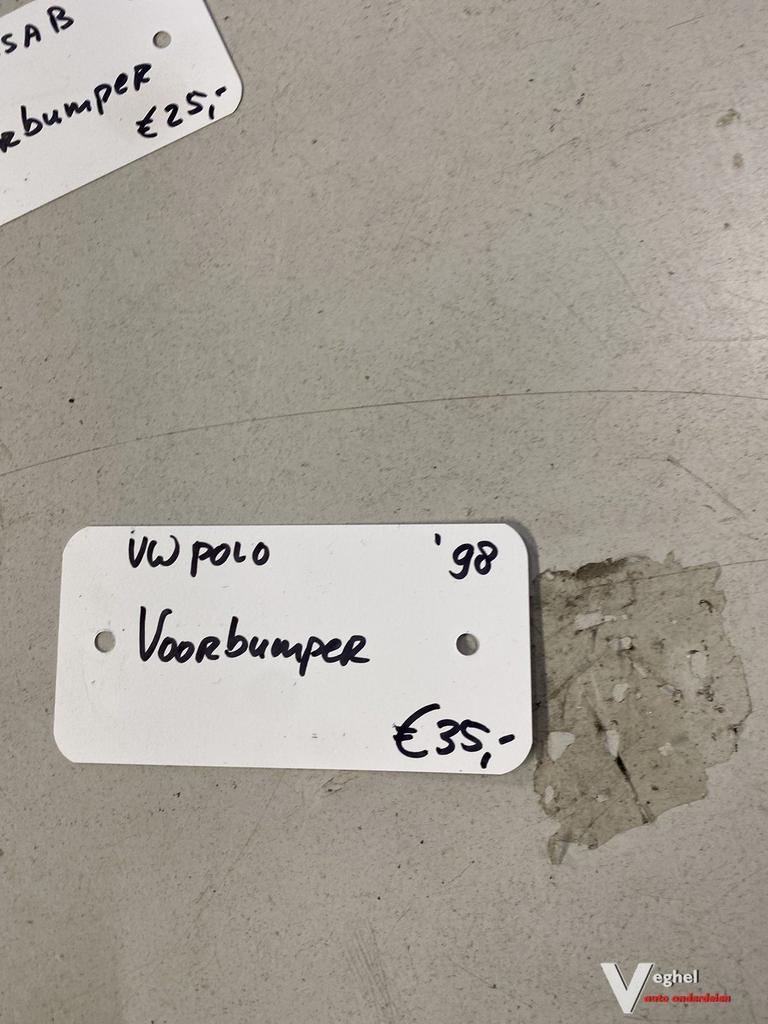 Vw Polo 1998 Voorbumper, Autos : Pièces & Accessoires, -, Enlèvement, Utilisé, -