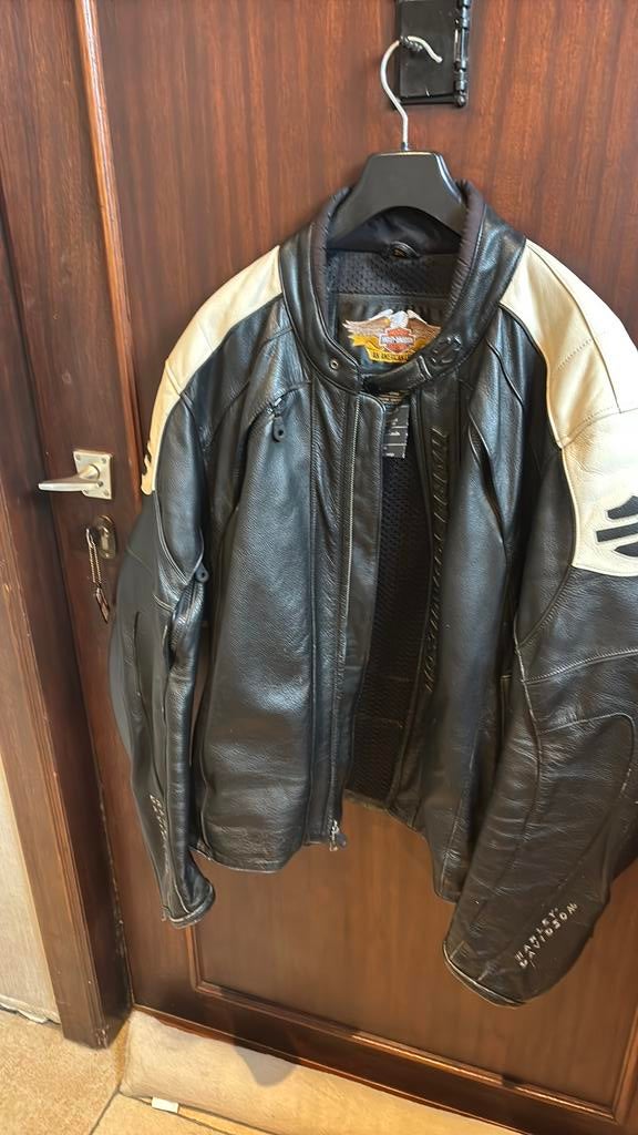 Jas Harley Davidson, Motoren, Kleding | Motorkleding, Ophalen, Tweedehands, Heren, Jas | leer