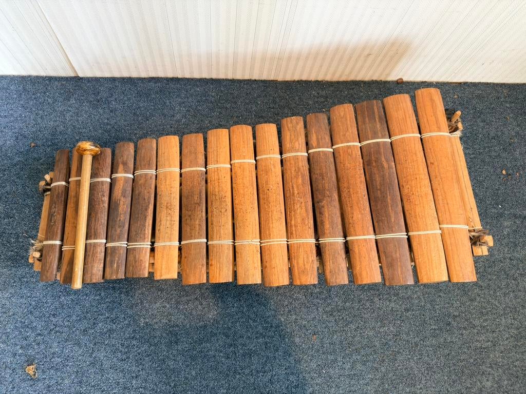 Afrikaanse houten xylofoon (balafon), Muziek en Instrumenten, Percussie, Ophalen, Zo goed als nieuw