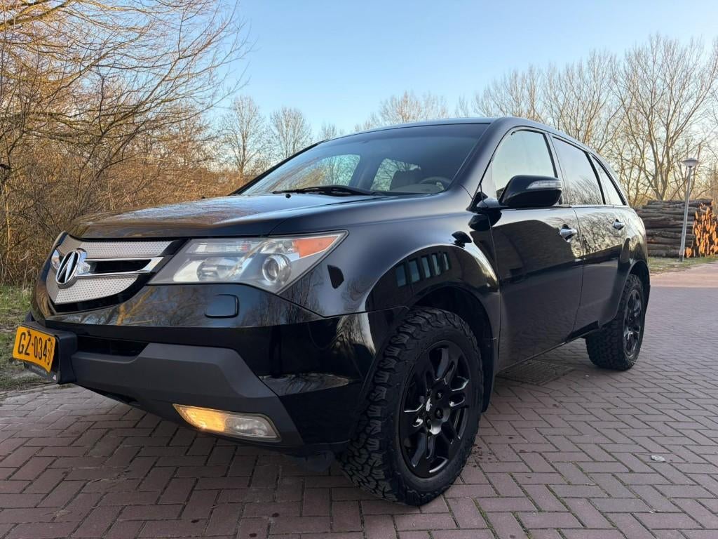 Honda/ Acura MDX 3.7 V6 AWD/ 300pk! / 7 persoons/ 2008, Auto's, Automaat, 3664 cc, Beige, Leder