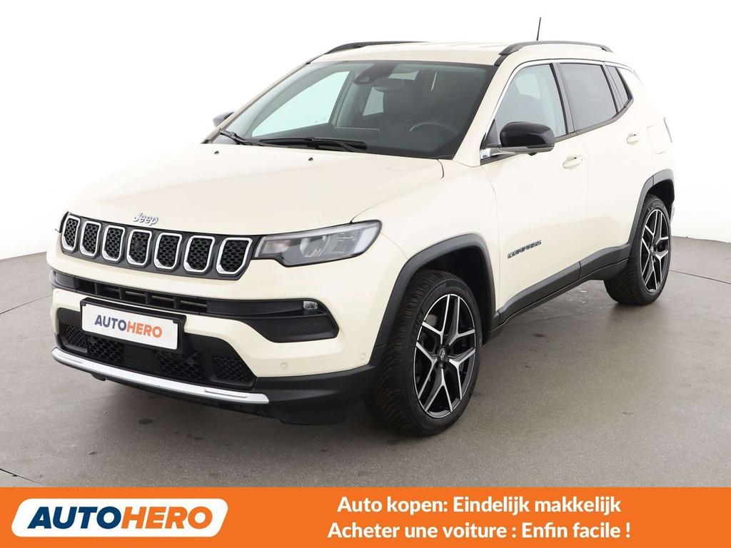 Jeep Compass 1.3 T4 4xe Plug-in Hybrid 80th Anniversary, Autos, Jeep, Cuir, 1332 cm³, Euro 6, 44 g/km