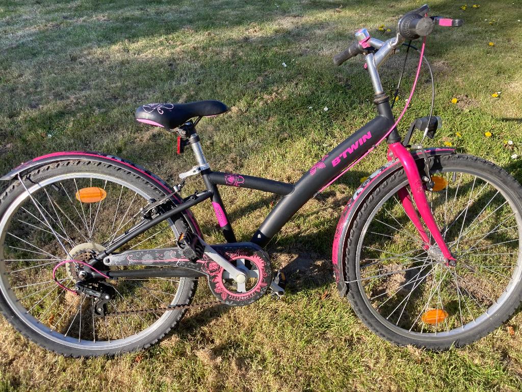 Meisjesfiets 24inch, Fietsen en Brommers, Ophalen, Gebruikt, 24 inch, Btwin Decathlon