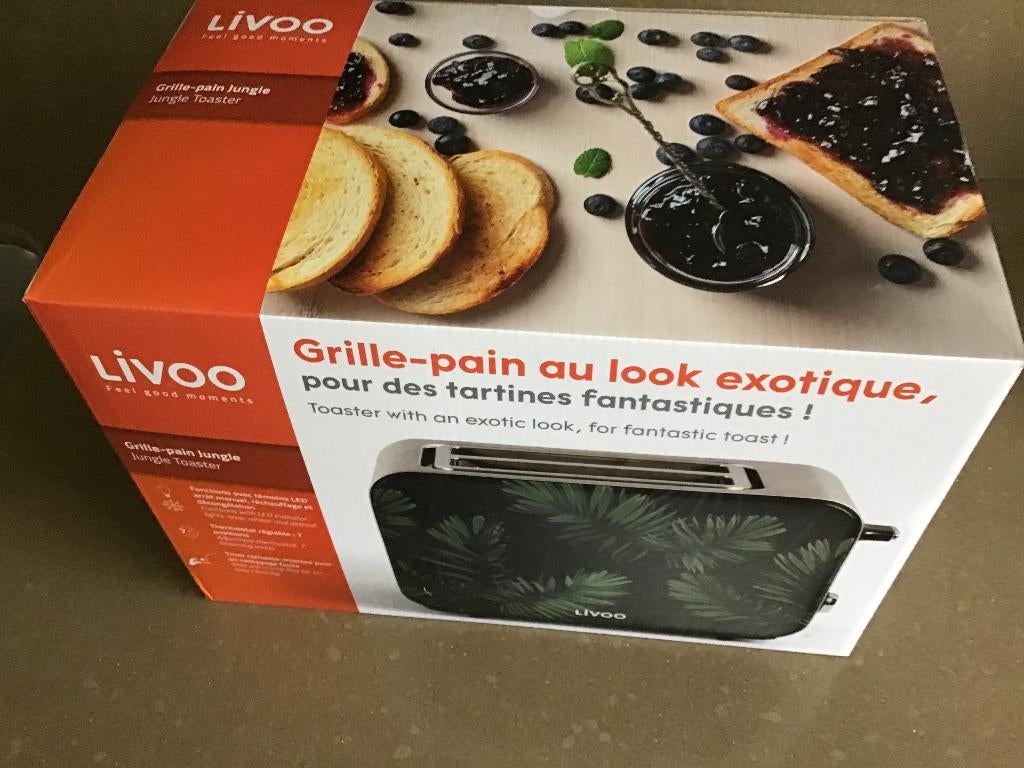 broodrooster  livoo nieuw ongeopende verpakking, Ophalen of Verzenden