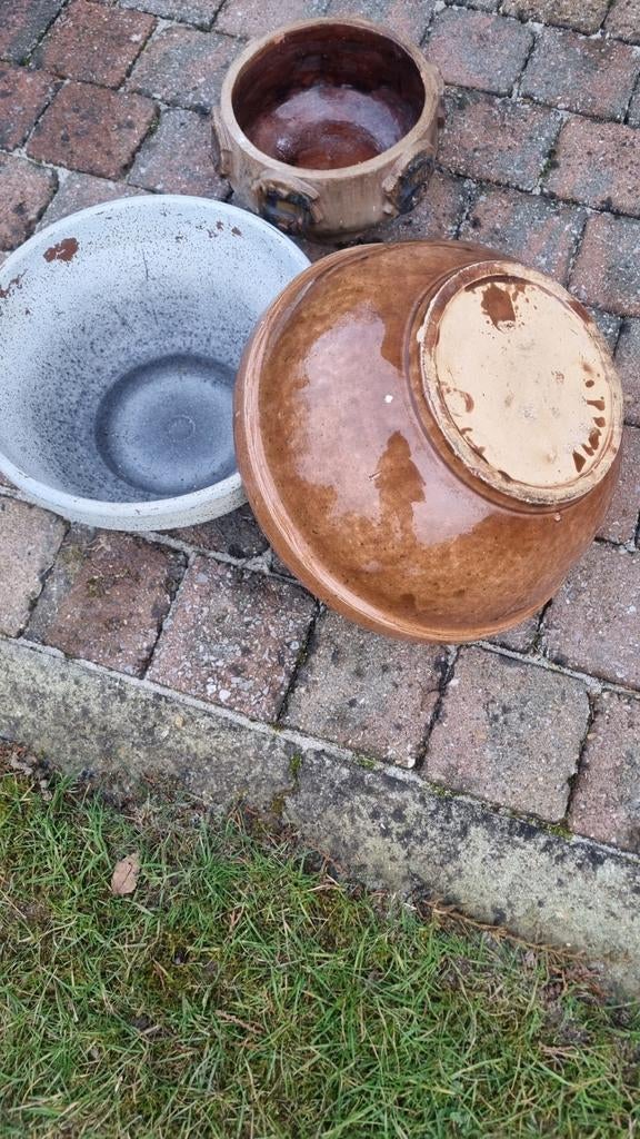 Trois vasques pour fleurs, Jardin & Terrasse, Enlèvement