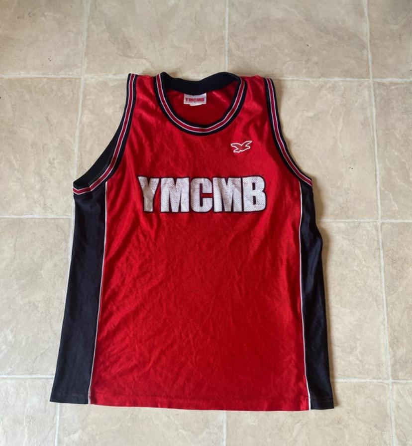 Maillot de basket YMCMB Vintage Made in USA - Rare taille L, Sports & Fitness, Enlèvement ou Envoi, Comme neuf