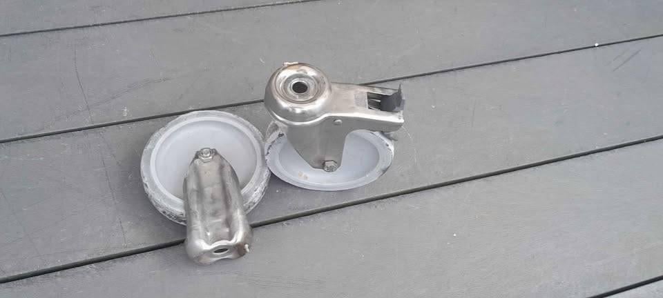 Roue pivotante pour chariot, Bricolage & Construction, Enlèvement ou Envoi, Utilisé