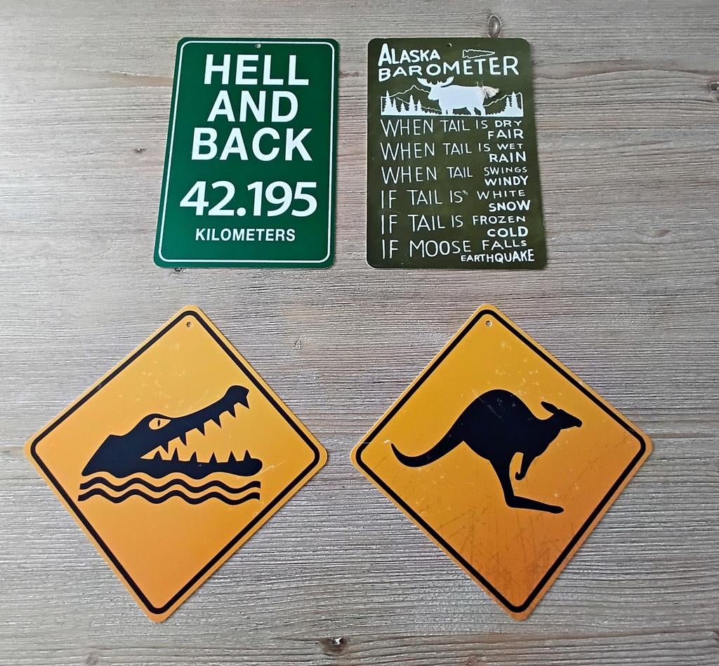 Panneaux signalisation décoratifs, Enlèvement ou Envoi, Utilisé