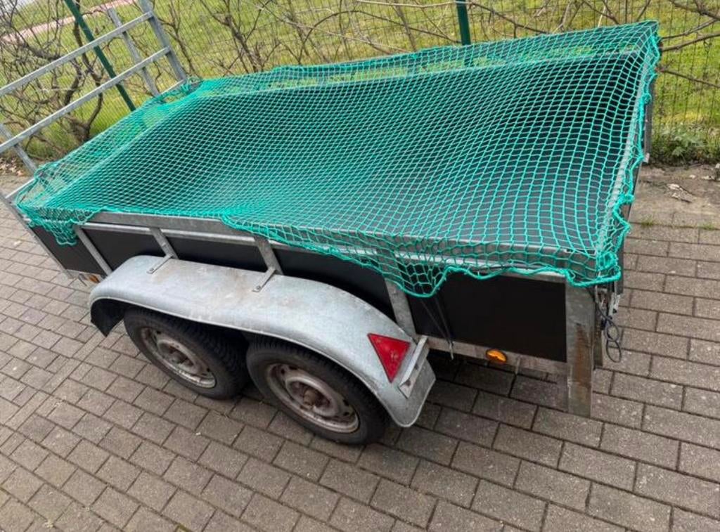 Aanhangwagen dubbelasser 750 kg, Auto diversen, Ophalen, Gebruikt