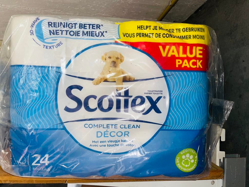 Scottex toiletpapier op 24 rollen +andere producten LEVERING, Ophalen of Verzenden