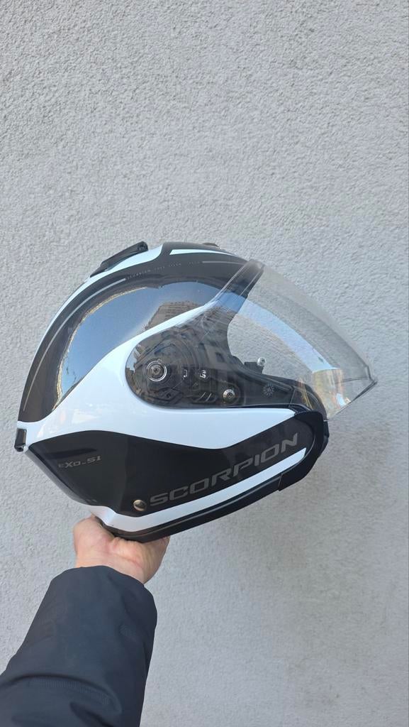 Casque scooter scorpion jet, Motos, S