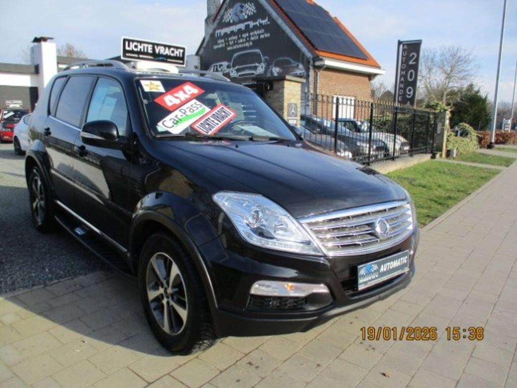SsangYong Rexton Rexton W 2.2 e-XDi 4WD Automatik EXECUTIVE, Entreprise, 2 places, https://public.car-pass.be/vhr/7b1e000b-e78d-4397-bffd-e416c7f01474