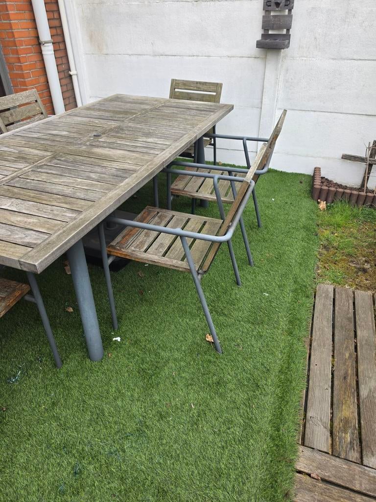 Teak tuinset!!!, Ophalen, Tuinset