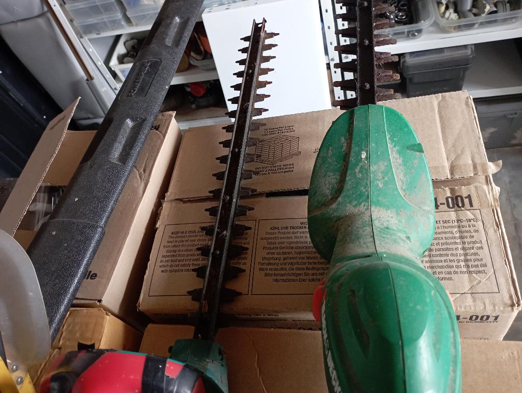 Set van 7 elektrische werktuigmachines, Tuin en Terras, Ophalen, Gebruikt