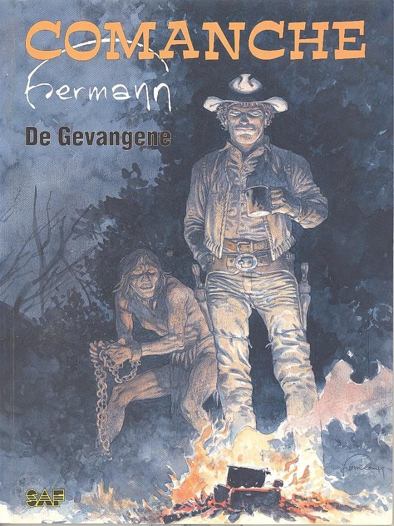 Comanche - De gevangene., Livres, BD, Enlèvement ou Envoi, Une BD, Hermann, Comme neuf